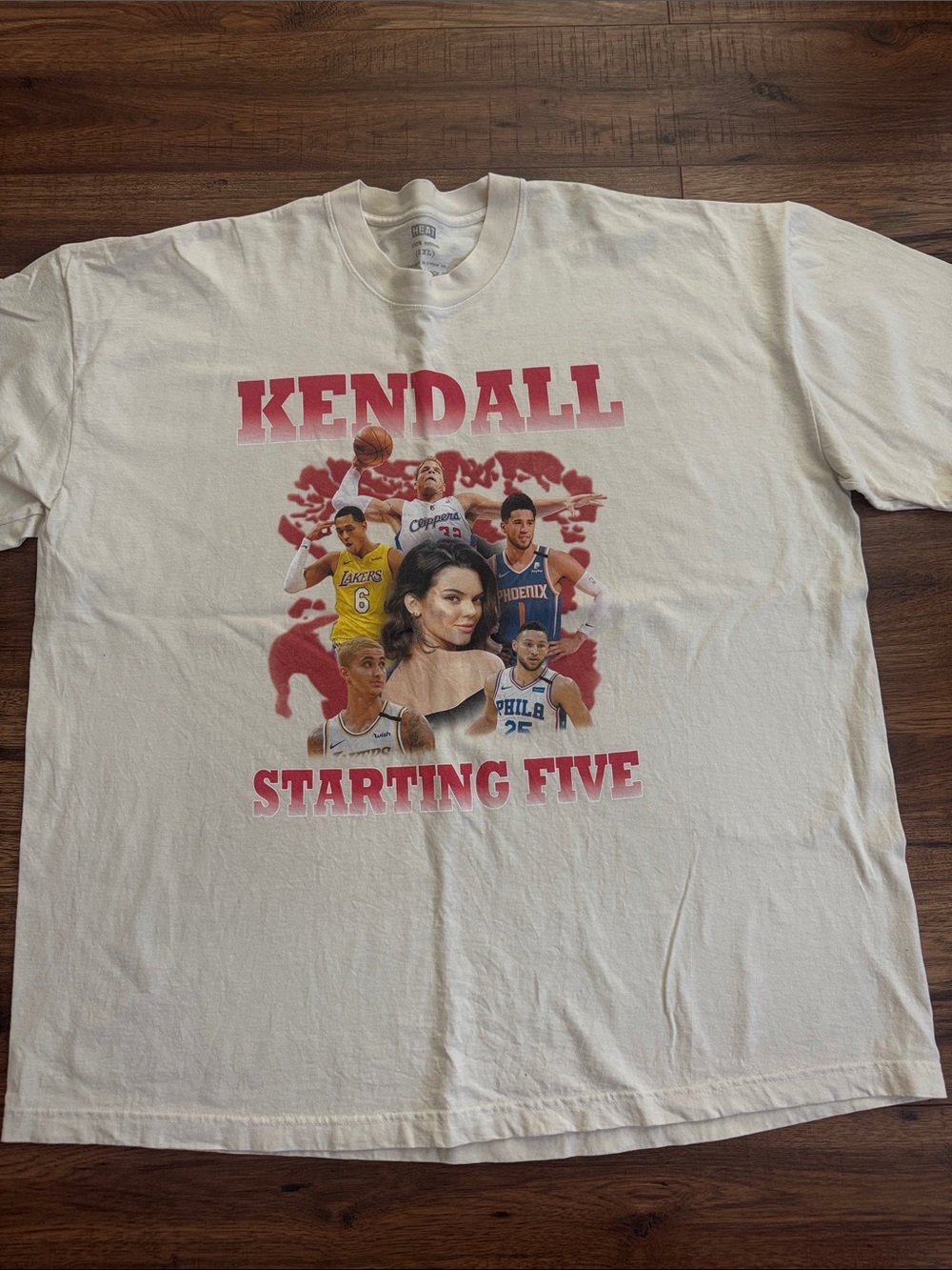 Men’s Kendall Jenner Starting Five Graphic Tee sz: 2XL